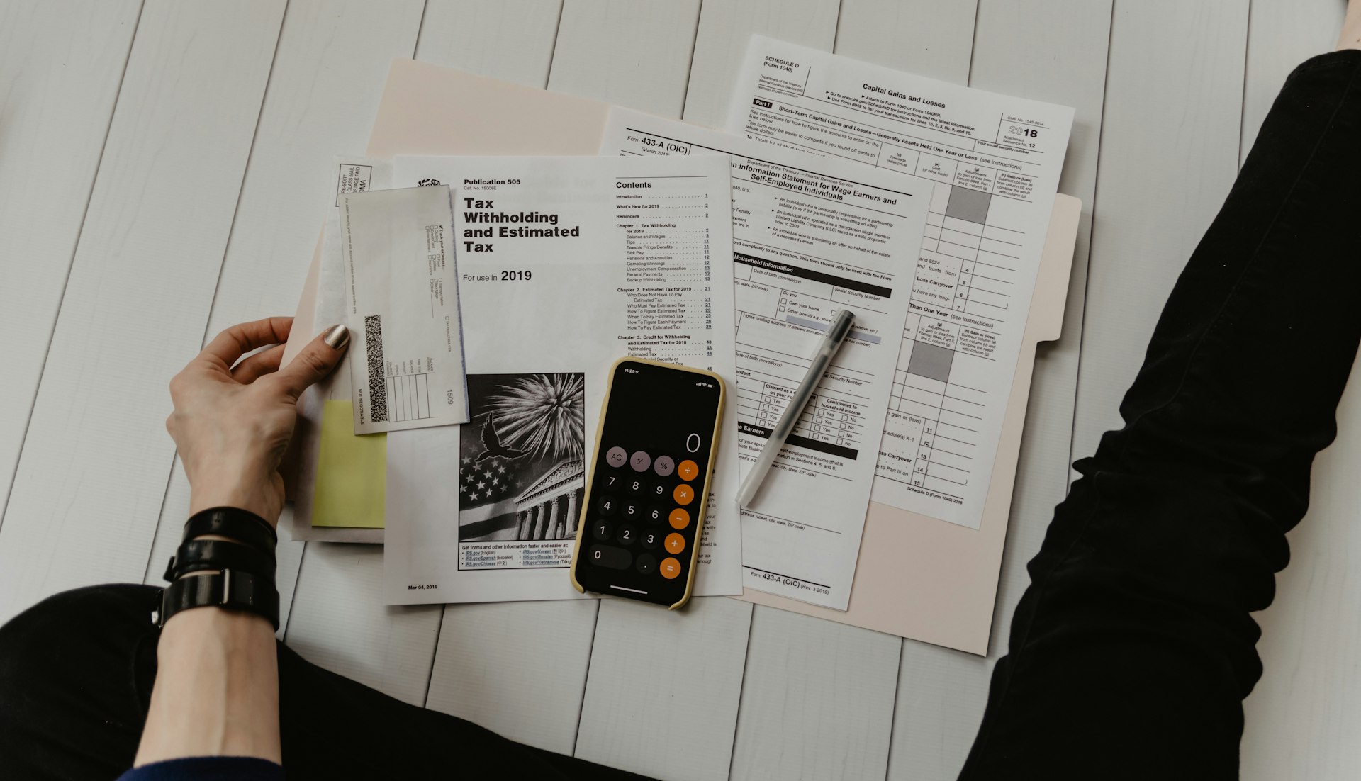 Professional tax and financial services background 3